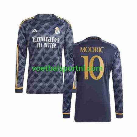 Real Madrid Luka Modrić 10 Uit Shirt 2023-24 L/S